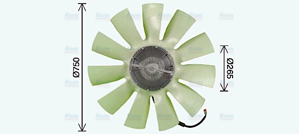 AVA Fan clutch SCF087