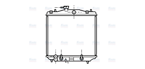 AVA Coolant Radiator SU2022