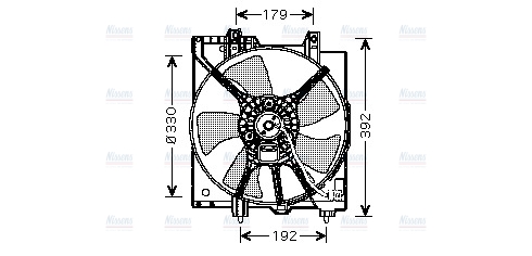 AVA Radiator Fan SU7509