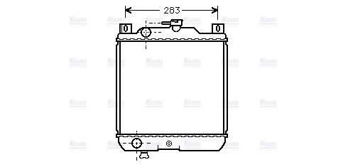 AVA Coolant Radiator SZ2009