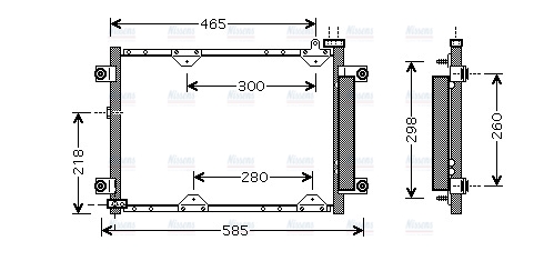 AVA Aircon Condenser SZ5075D