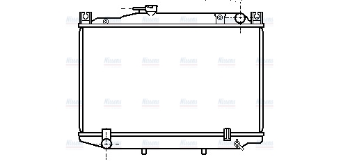 AVA Coolant Radiator TO2037