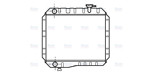 AVA Coolant Radiator TO2042