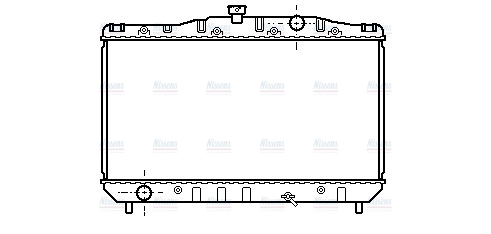 AVA Coolant Radiator TO2044