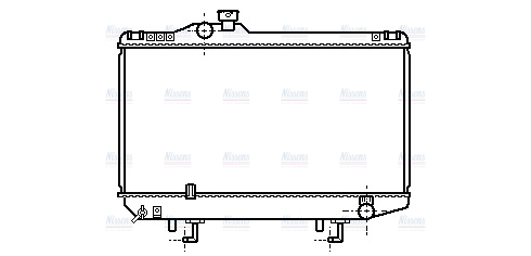AVA Coolant Radiator TO2107
