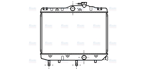 AVA Coolant Radiator TO2109