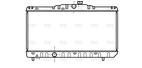 AVA Coolant Radiator TO2117