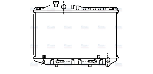 AVA Coolant Radiator TO2121