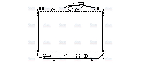 AVA Coolant Radiator TO2129
