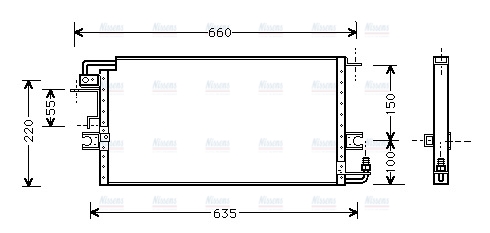 AVA Aircon Condenser TO5198
