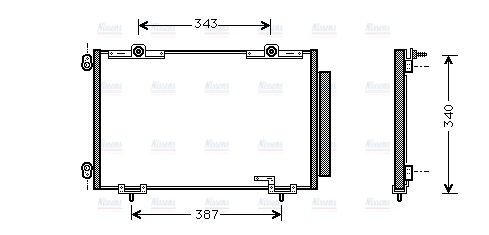 AVA Aircon Condenser TO5266D