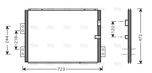 AVA Aircon Condenser TO5277