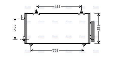 AVA Aircon Condenser TO5381D