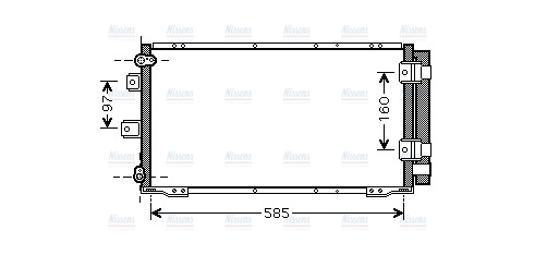 AVA Aircon Condenser TO5395D