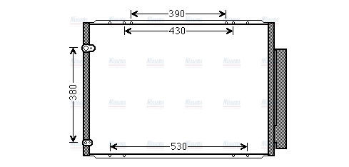 AVA Aircon Condenser TO5573D