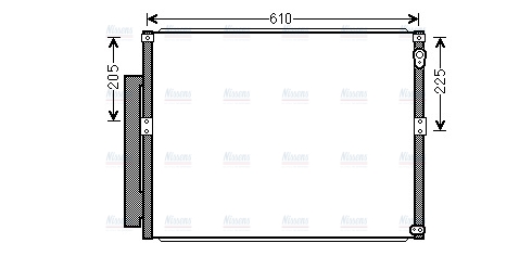 AVA Aircon Condenser TO5634D