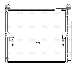 AVA Aircon Condenser TO5657D