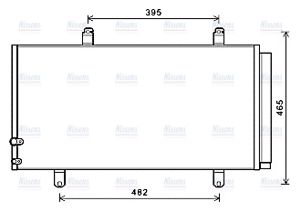 AVA Aircon Condenser TO5696D