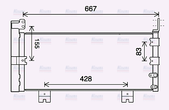 AVA Aircon Condenser TO5728D