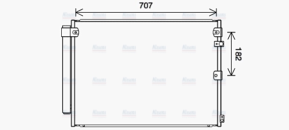 AVA Aircon Condenser TO5731D