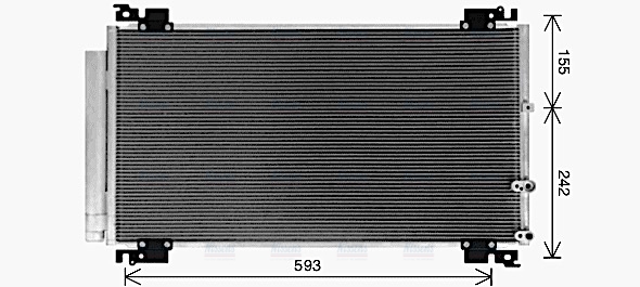 AVA Aircon Condenser TO5766D