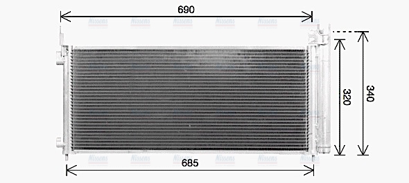 AVA Aircon Condenser TO5786D