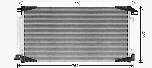 AVA Aircon Condenser TO5789D