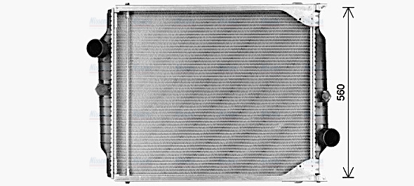 AVA Coolant Radiator VL2105