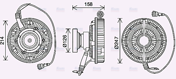 AVA Fan clutch VLC087