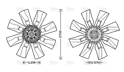 AVA Fan clutch VLF069