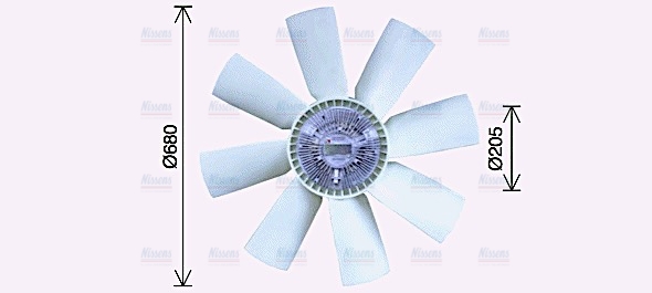 AVA Fan clutch VLF095
