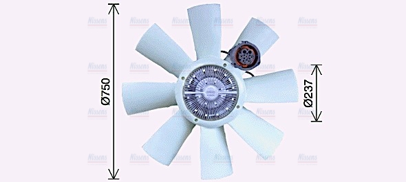 AVA Fan clutch VLF097