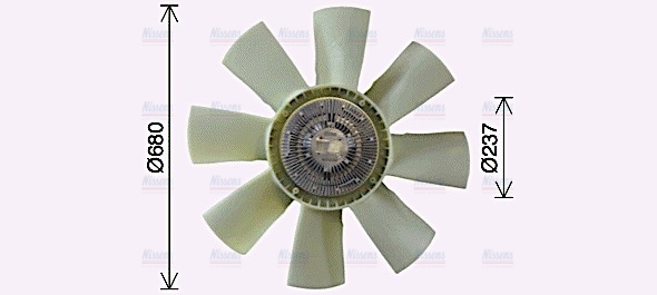 AVA Fan clutch VLF110