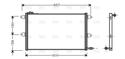 AVA Aircon Condenser VN5144