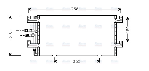 AVA Aircon Condenser VN5145