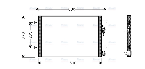 AVA Aircon Condenser VN5153
