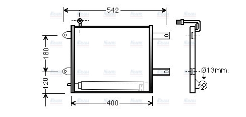 AVA Aircon Condenser VN5177D