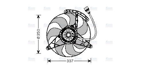 AVA Radiator Fan VN7516