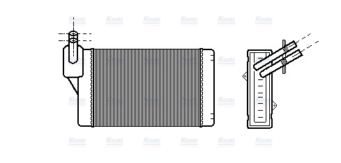 AVA Cabin Heater Core VNA6060