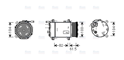 AVA Aircon Compressor VNAK167