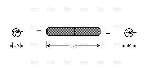 AVA Aircon Receiver Dryer Filter VND021