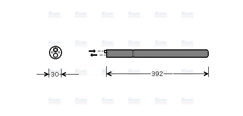 AVA Aircon Receiver Dryer Filter VND212