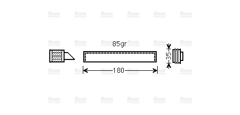AVA Aircon Receiver Dryer Filter VND331