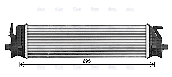 AVA Charge Air Intercooler VO4305