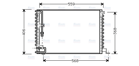 AVA Aircon Condenser VO5073