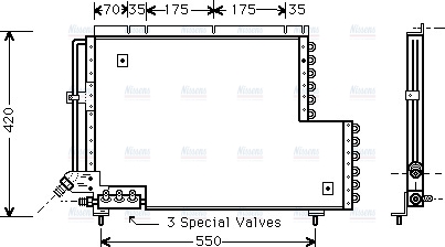 AVA Aircon Condenser VO5081