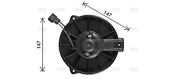 AVA Cabin Fan Blower Motor VO8301