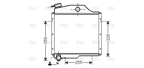 AVA Coolant Radiator ZR2002