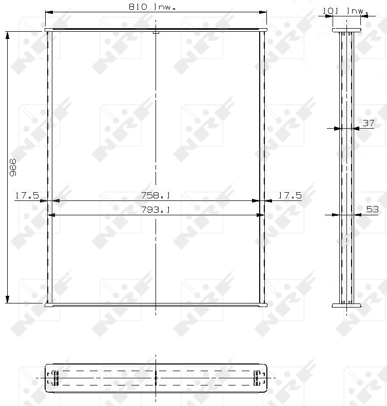 NRF SERP CORE CU VOLVO – 13012