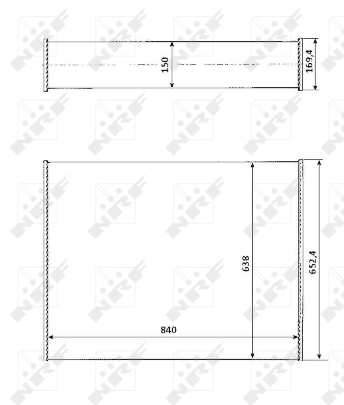 NRF SERP CORE CU VOLVO – 13372